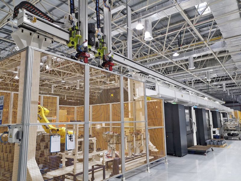 柳州某公司乘用車減殼加工自動線