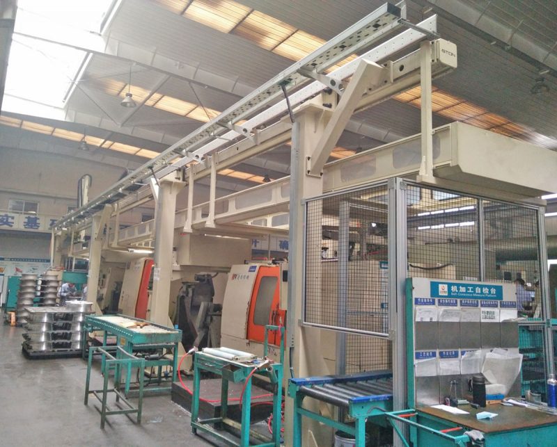 某公司汽車輪毂機加工自動線